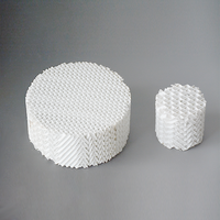 Conjunto de Empaque Cerámico Estructurado, Empaque de Torre Cerámica Corrugada para Columnas de Absorción y Destilación de Medios Corrosivos