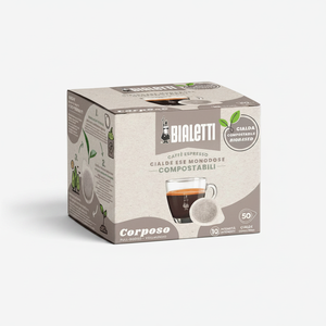 Set di 50 Cialde Riutilizzabili in Carta Bialetti ESE 44mm Miscela Corposa a 0,13/Unità - Product Image 2