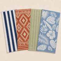 Custom 100% Cotton Beach Towels Wholesale Jacquard Terry Towel with Personalized Design and Logo