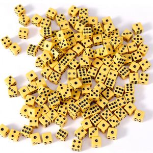 Dado acrílico de entretenimiento de 8 mm con esquinas cuadradas y 6 lados, mini dados de explosión, venta al por mayor, personalización - Product Image 4