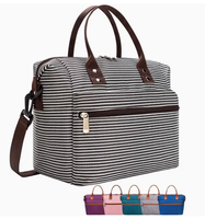 Sac isotherme réutilisable et durable BSCI GRS, grande capacité, avec bandoulière réglable et amovible