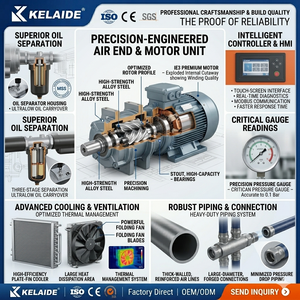 Energy Saving 50HP 37KW Industrial <b>Air</b> Compressor Set with Precision Filtration for Pneumatic Tools - Product Image 6