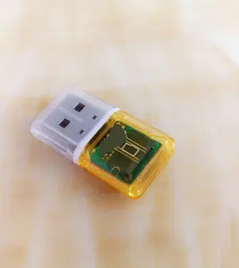 Lecteur de carte Mini TF à fente unique haute vitesse USB 2.0 avec adaptateur de couvercle mémoire sans pilote lecteur de carte Sim Clear Factory Direct