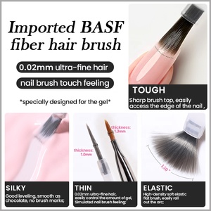 BORN PRETTY PRO 15ml Gel Funcional Para <span class=keywords><strong>Uñas</strong></span> Base Top Coat Base de Goma Esmalte en Gel Sin Limpieza Alto <span class=keywords><strong>Brillo</strong></span> OEM Logo Personalizado Gel Para <span class=keywords><strong>Uñas</strong></span> - Product Image 6