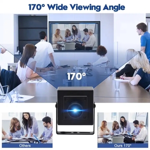 ELP-cámara web de gran angular, lente de ojo de pez de 170 grados, 1080P, USB, alta velocidad, 30fps/60fps/100fps, minicámara de seguridad UVC Plug and Play, USB - Product Image 5