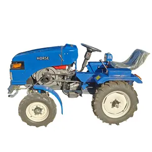 Mini tracteur de jardin tracteur à vent diesel pour jardin motoculteur arrière tracteur de jardin avec charrue