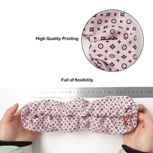 MIO Offre Spéciale personnalisé bandeaux pour femmes populaire motif de points chouchous haute couture <span class=keywords><strong>Wavelet</strong></span> Design et élégant - Product Image 6