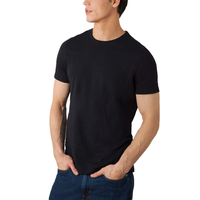 Guangzhou Kledingfabrikant Groothandel Bestseller 220g 100% Katoen Regular Drop Shoulder T-Shirt Plus Size Heren T-shirts