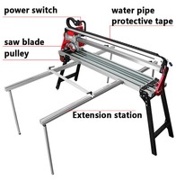 Shijing 9261-1600 machines en pierre automatique WaterJet tuile granit pierre coupe Portable Table scie pierre découpeuse