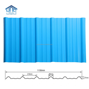 Pannello per Tetto in Resina Sintetica Impermeabile PVC, Lastra per Tetto Solare Domestico in Plastica UPVC, Tegola Composita Colorata Ondulata - Product Image 3