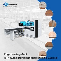 Scie à panneaux CNC entièrement automatique pour le bois, machine de découpe de panneaux de particules pour portes d'armoires de cuisine
