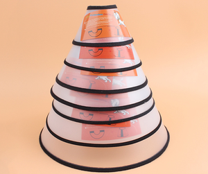 Collar de cono ajustable para recuperación de mascotas, antimordedura, para perros y gatos - Product Image 2