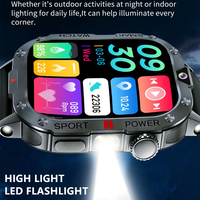 Reloj Inteligente Redondo Popular BW18, Compatible con Tarjeta SIM, Llamadas Independientes, Linterna, Cámara, Seguimiento Deportivo y de Salud, Relojes Inteligentes