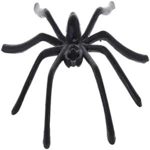 Goedkope Halloween Simulatie Insect Levert Grap Speelgoed Pp Spider Plastic Zwarte Lange Been Halloween Realistische Spin