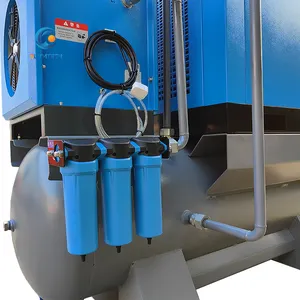 Olymtech 7.5kw 압축기 4in1 압축기 공기 기계 안정되어 있는 큰 수용량 압축공기