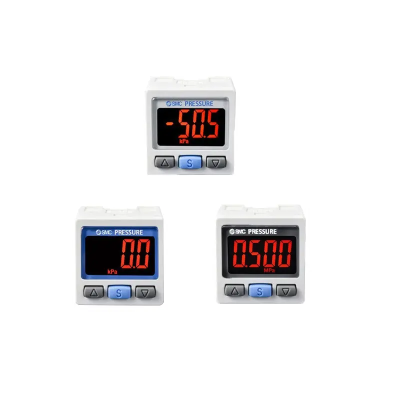 Interruptor de pressão display digital ISE30A-01-N/P/A/B ZSE30A-01-N/P ZSE30AF-01-B SMC