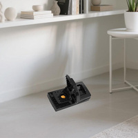Piège à rat facile à installer avec ressort puissant et dents Piège tueur professionnel à taux de réussite élevé pour le contrôle rapide des rongeurs en vrac