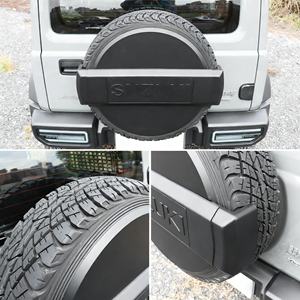 Cache-roue de secours ABS avec logo pour Suzuki <span class=keywords><strong>Jimny</strong></span> JB64 2018 2019 2023 2024 <span class=keywords><strong>2022</strong></span> <span class=keywords><strong>Jimny</strong></span> JB74 Accessoires 3 portes 5 portes JC74 - Product Image 4