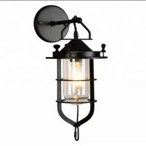 Modern Vintage <b>LED</b> Wall Lamp Waterproof Aluminum Indoor <b>Light</b> Warm White CCT <b>Square</b> PC Solar Powered Wholesale Outdoor Wall - Product Image 2