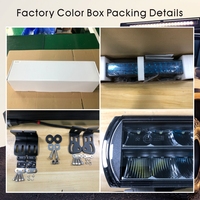 Barre lumineuse LED de pare-chocs de 40 pouces, faisceau combiné de 360 W, 32400 lm, IP68/69K, étanche, lentille TIR, double rangée pour toit de voiture, 4x4, SUV, camion, VTT