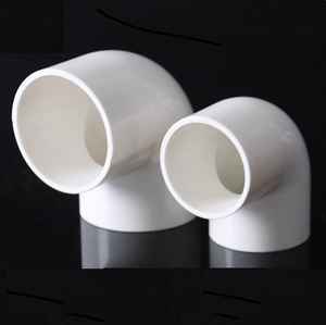 ABK UPVC 팔꿈치 90 도 삽입 직각 팔꿈치 PVC 화학 등급 물 파이프 피팅 PVC 파이프 피팅 조인트 - Product Image 5