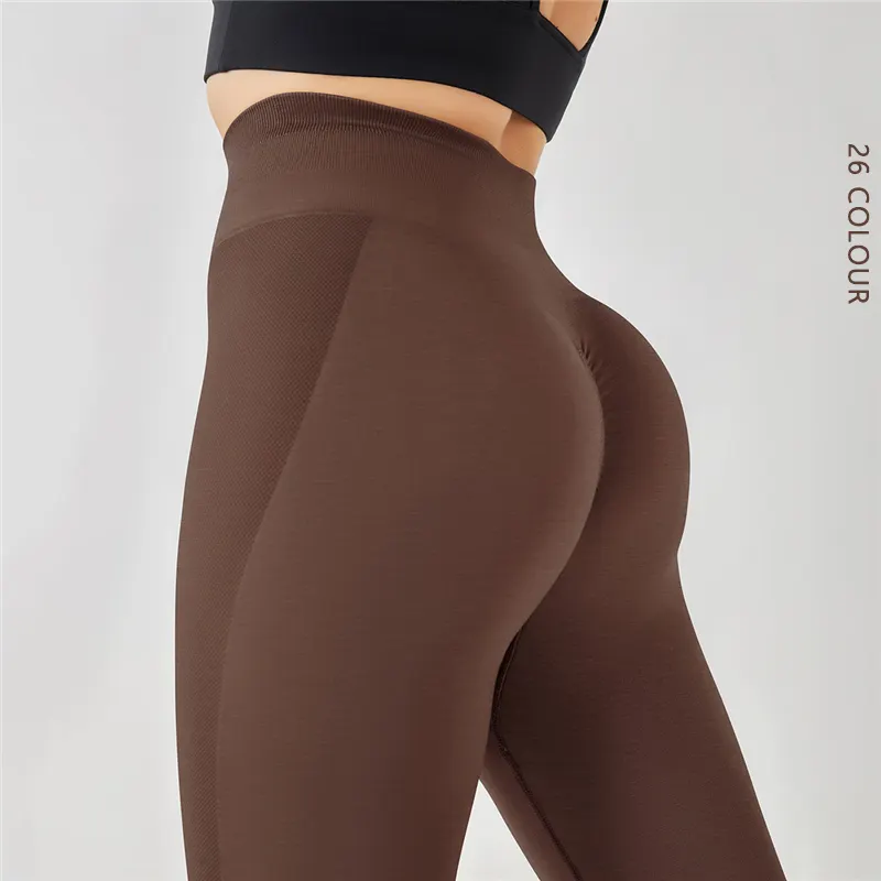 26 couleurs taille haute leggings filles photos leggings sexy cul gym leggings pour femmes 2024 gym fitness yoga porter