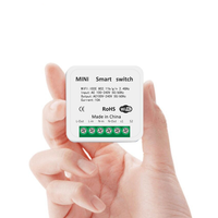 Interrupteur intelligent Wi-Fi universel avec minuterie et télécommande sans fil pour la domotique