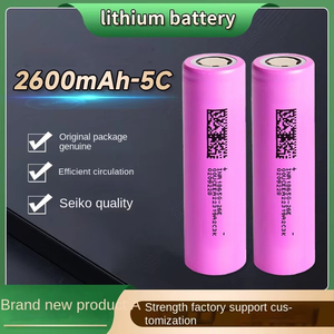 <span class=keywords><strong>18650</strong></span> có thể sạc lại pin 3.7V 2600mAh công suất cao Li ion di động cho đèn pin Fan Vaporizer ngân hàng điện DIY - Product Image 3