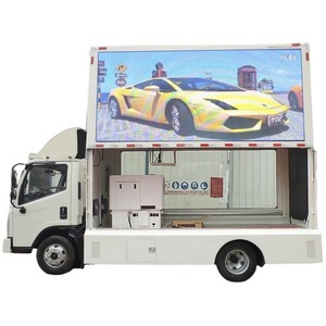 Foton Oferta de descuento Recomendado Publicidad móvil Cartelera digital Van Box Panel de pantalla de pared del cuerpo del lado trasero - Product Image 1