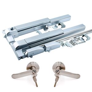 Thiết Bị Thoát Hiểm Cho Cửa Khẩn Cấp Panic Exit Bar Latch Với Rod Đối Với Heavy Duty Kim Loại Cửa Gỗ Thiết Bị Thoát Panic Bar