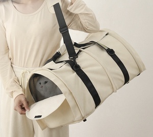 Katlanabilir taşınabilir yumuşak-evcil hayvan taşıma çantası Tote çanta küçük köpek kedi taşıyıcı Pet evler kafesleri - Product Image 4