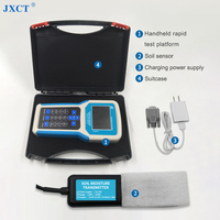 JXCT Agriculture Capteur de conductivité de l'humidité de la température du sol EC Transmetteur de test rapide 3 en 1 pour le sol