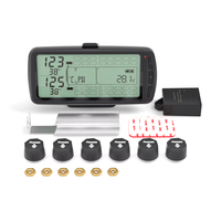Système de surveillance de la pression des pneus TPMS numérique Promata, capteur externe, modèle Mata 7S, 433 MHz, six roues, pour semi-remorques européennes