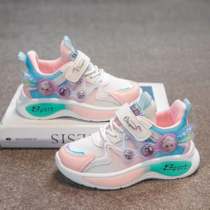 Zapatos Deportivos para Niños 2026, Zapatos de Malla con <span class=keywords><strong>Luces</strong></span>, Zapatos Transpirables para Niñas, Zapatos de Princesa - Product Image 6