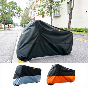 Housse de <span class=keywords><strong>moto</strong></span> toutes saisons résistante aux intempéries et aux déchirures avec protection UV pour la plupart des vélos - Product Image 6