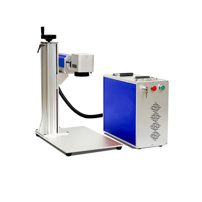 Jpt 100w 120w 200w 2.5d Split Fiber Laser Marking Machine For Metal Products