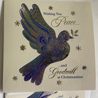 Carte de noël personnalisée, impression multicolore, haute qualité, bon marché