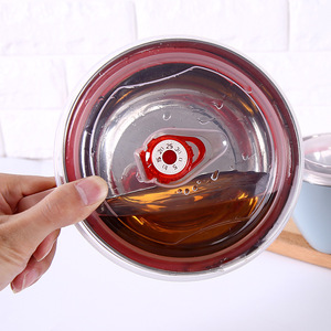 Stainless Steel Instant <b>Noodle</b> Bowl With Lid Round Handle Food Preservation Lunch <b>Box</b> For Adults - Product Image 4