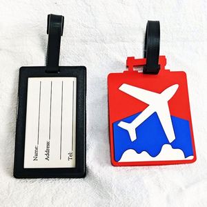 High Quality Custom Eco-Friendly Golf Bag Tags <b>PVC</b> Rubber Luggage Tag with Silicone <b>Strip</b> Logo Pattern for Baggage - Product Image 2