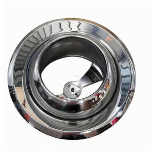 Vòi phun hình cầu bằng thép không gỉ có thể điều chỉnh với lưỡi Van điều khiển, bộ khuếch tán hình cầu có van, thích hợp cho Trần - Product Image 3