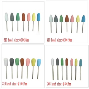 <span class=keywords><strong>Prix</strong></span> d'usine 10 pièces/boîte Fraises de polissage en silicone pour composites dentaires, pour composites et résines - Product Image 6