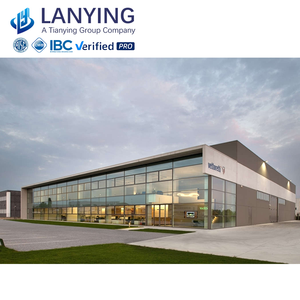 Hiện đại kết cấu thép nhà kho tiền chế triển lãm hội trường xây dựng kim loại hội thảo 4S xe showroom - Product Image 4