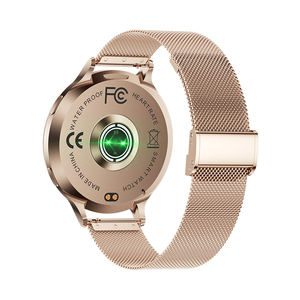 1.75 pouces AMOLED écran smartwatch KM100 montre intelligente hommes avec lampe de poche sang oxygène fréquence cardiaque humeur stress montre - Product Image 2