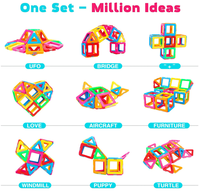 Vente en gros Nouveau design Cube 3 X Robot pour enfants Jouets éducatifs magnétiques Bloc