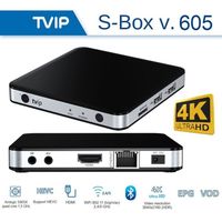 TVIP S-Box v605 4K IPTV Box tvip605 Dual OS