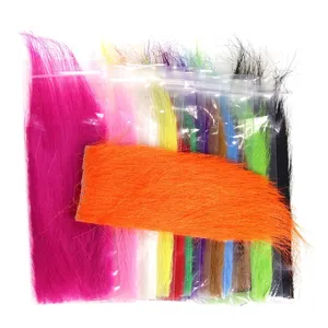 Furabou Craft Fur Soft Synthetic Fiber Streamer Tail Wing Fly Fishing Tying Materials