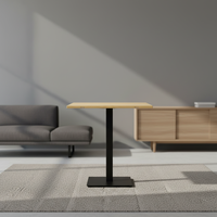 Table à manger moderne en bois massif, durable, pour la maison, le bureau et la restauration