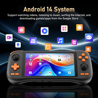 Vente en gros 2025 Console de jeu portable de poche avec écran de 5 pouces, mémoire de 128 Go, 16 000 jeux vidéo rétro classiques OEM