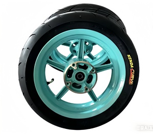 Nuovo HSKABIN per pneumatici <span class=keywords><strong>Tiffany</strong></span> Blue 110/70-12 e 120/70-12, guscio per sostituzione/riparazione - Product Image 3