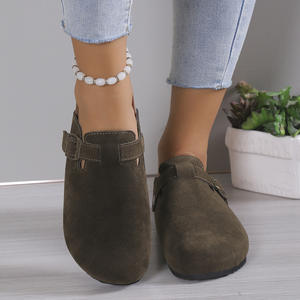 Nouvelles Sandales Décontractées d'Été pour <span class=keywords><strong>Femme</strong></span>, Demi-Mules d'Extérieur Respirantes et Antidérapantes, Chaussons de Couple pour <span class=keywords><strong>Femme</strong></span> - Product Image 6